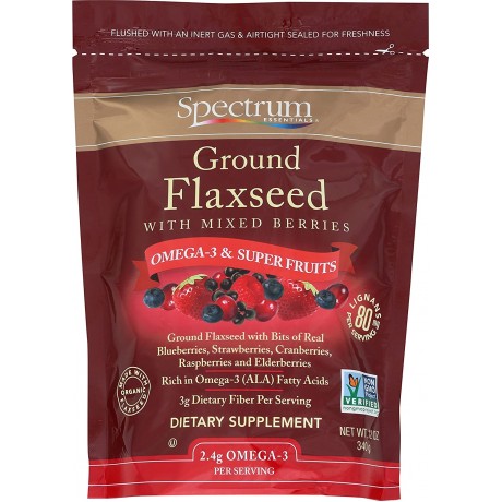 Spectrum Essentials Ground Flax With Berries (1 Pack)