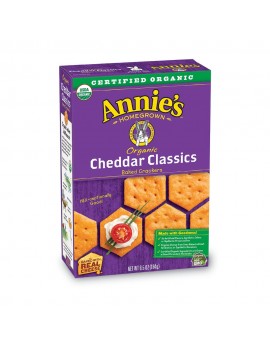Annie's Homegrown Cheddar Bunny Classic Cracker (12 Pack)