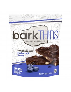 Bark Thins Dark Chocolate, Blueberry Quinoa (12 Pack)