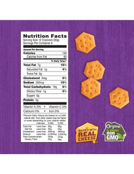 Annie's Homegrown Cheddar Bunny Classic Cracker (12 Pack)