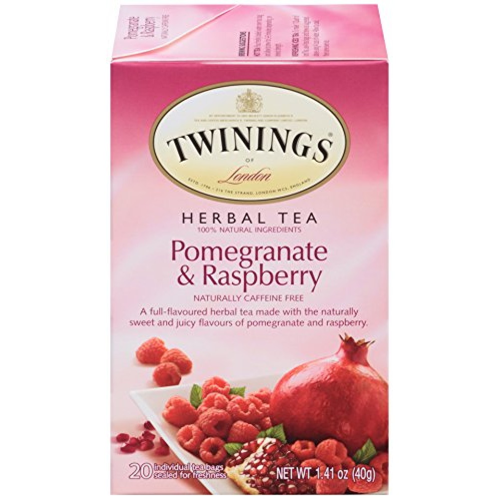 Twinings Herbal Pomegranate Raspberry Tea (6 Pack) Twinings Herbal Pomegranate Raspberry Tea (6 Pack)