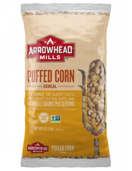 Arrowhead Mills Puffed Corn Cereal (12 Pack)